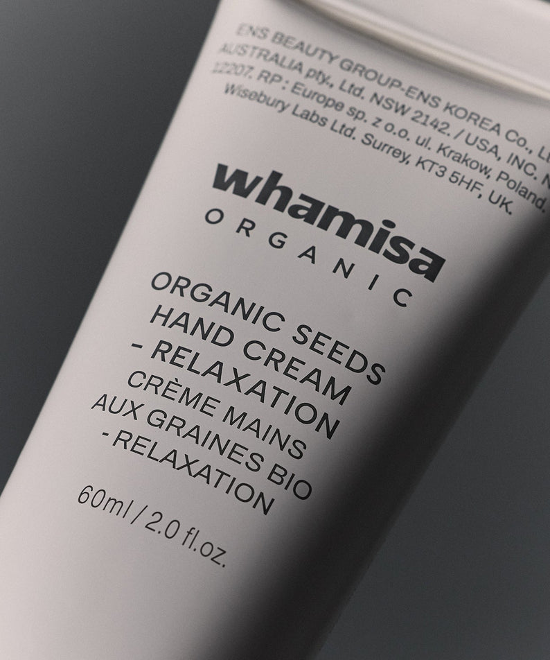 WHAMISA Organic Seeds Hand Cream - Relaxation