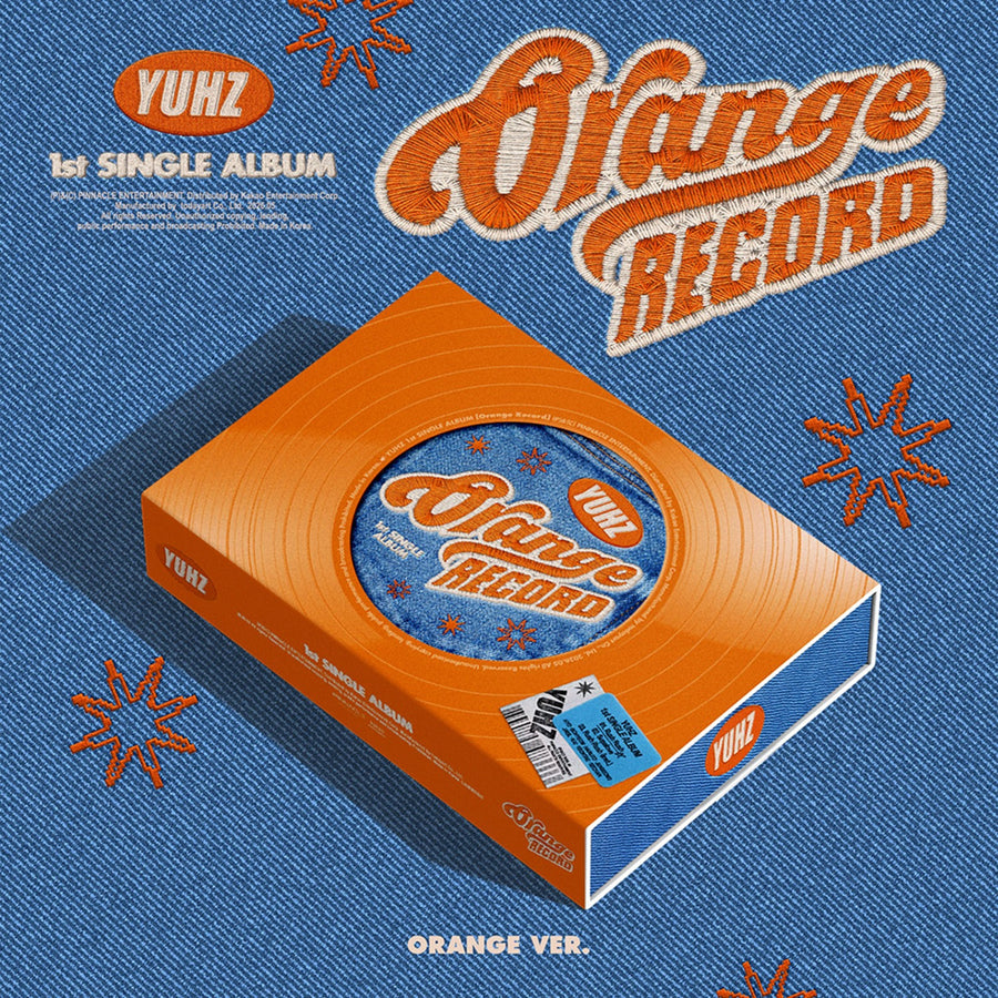 YUHZ - 1st Single Album [Orange Record] (Orange ver.) - Album Kpop