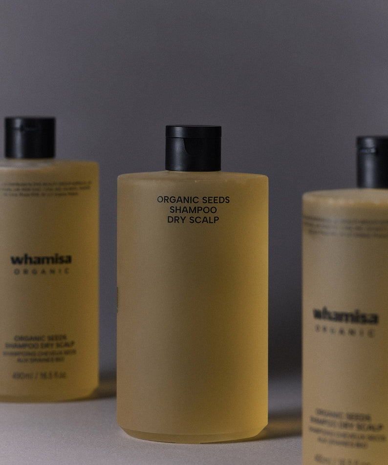 WHAMISA Organic Seeds Shampoo for Dry Scalp