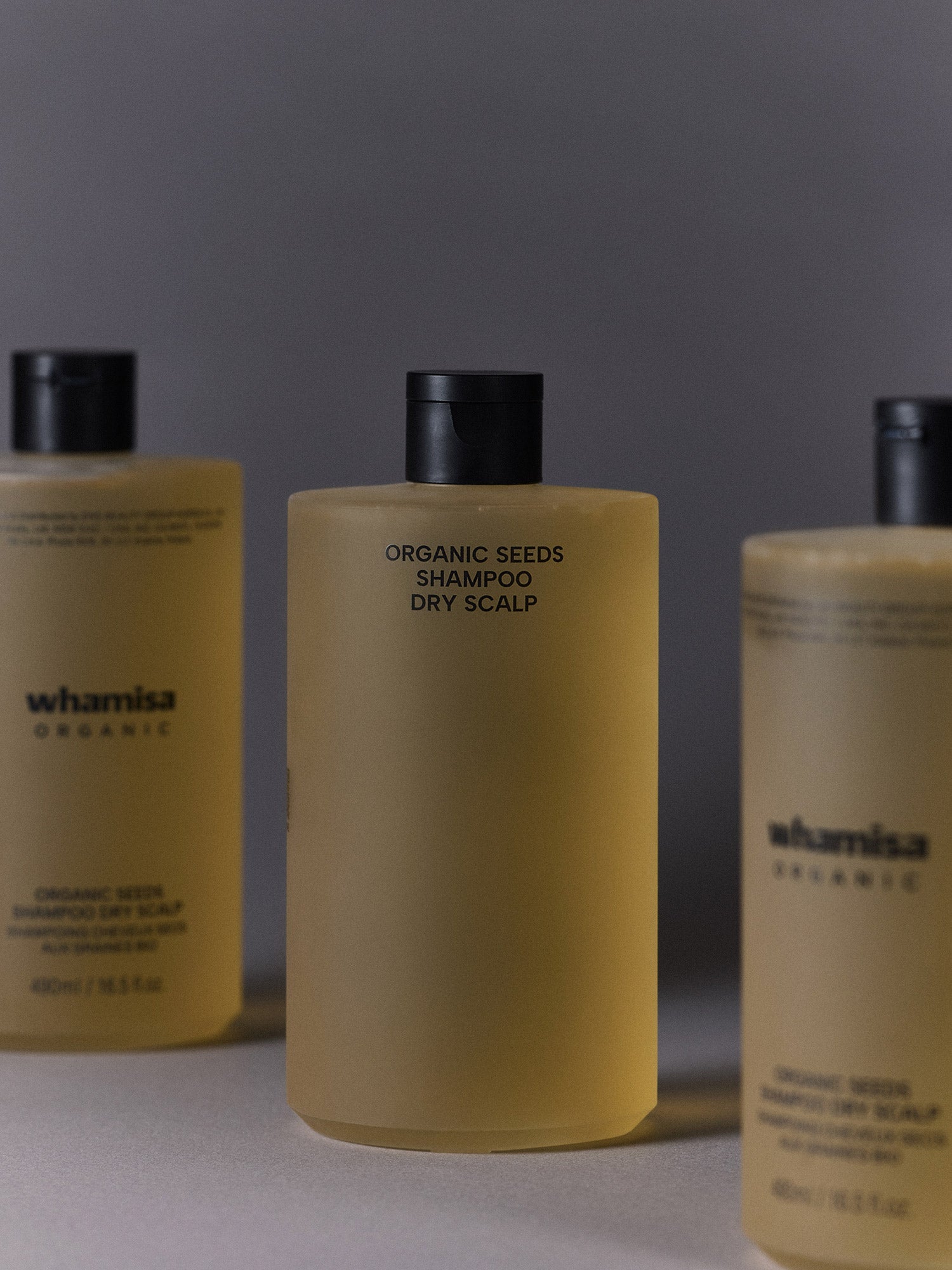 WHAMISA Organic Seeds Shampoo for Dry Scalp