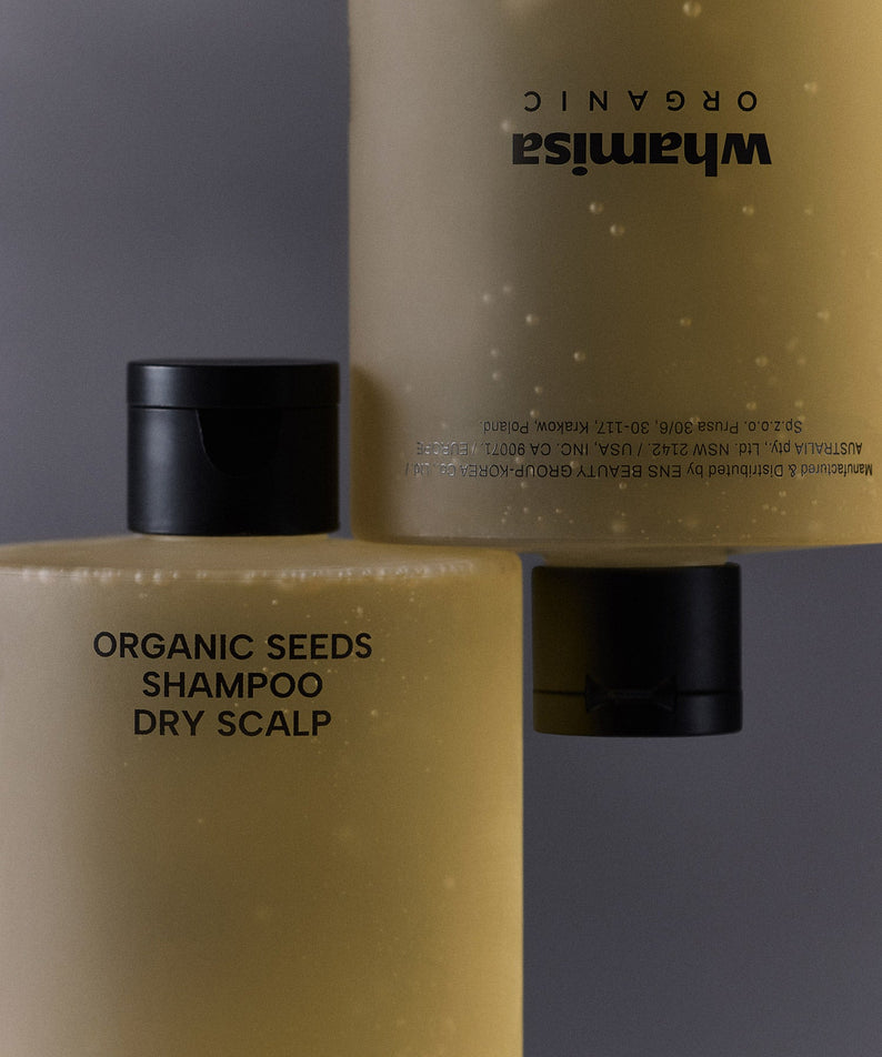 WHAMISA Organic Seeds Shampoo for Dry Scalp