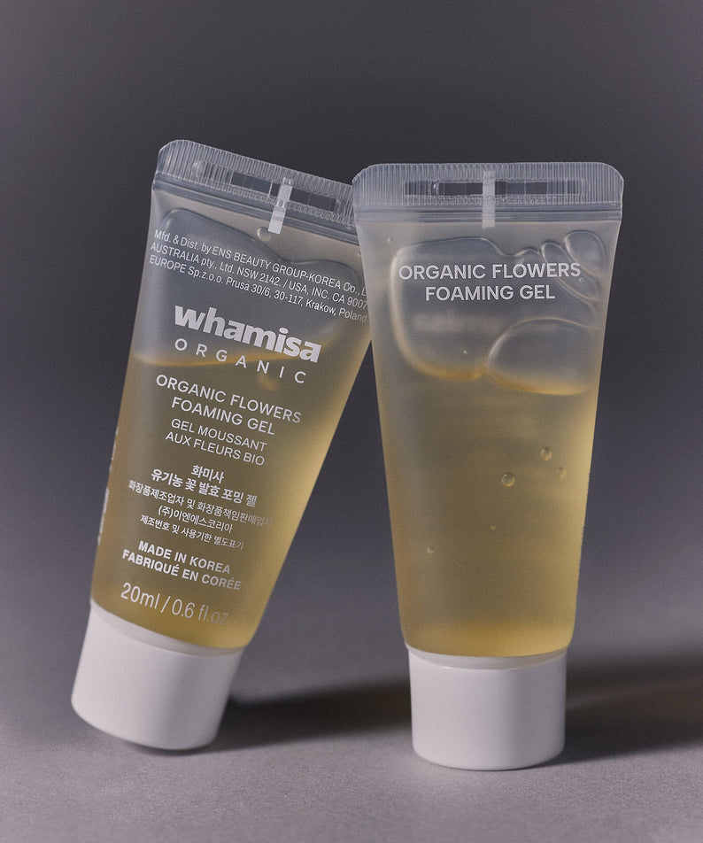 WHAMISA Organic Flowers Foaming Gel