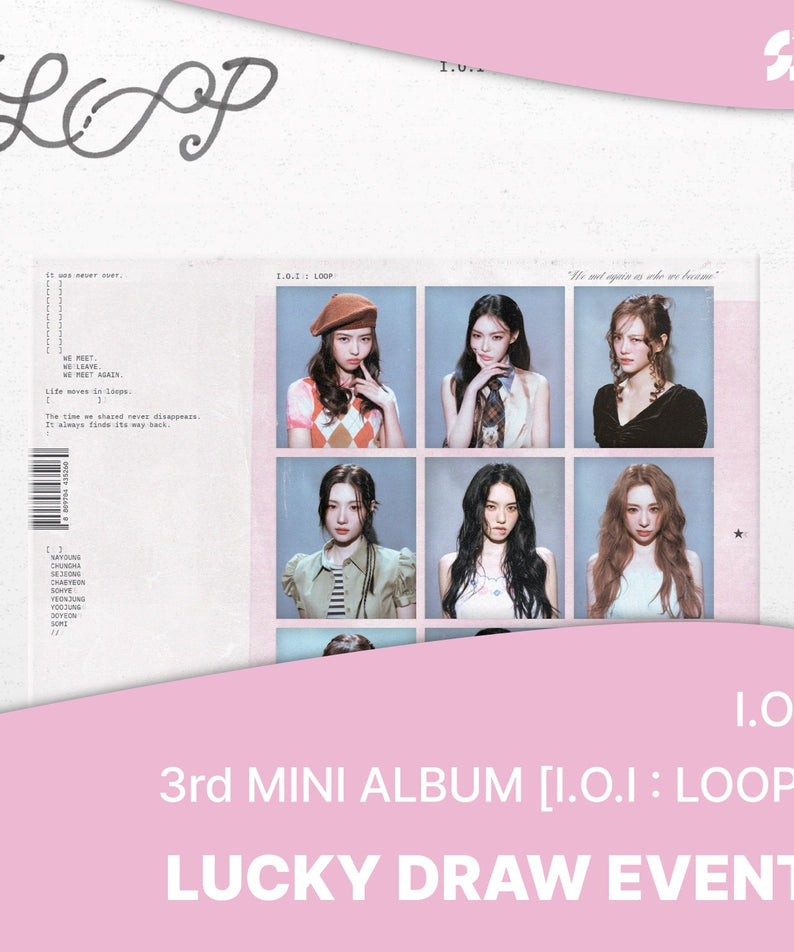 I.O.I - 3rd MINI ALBUM [I.O.I : LOOP] - Kpop Album Koolseoul