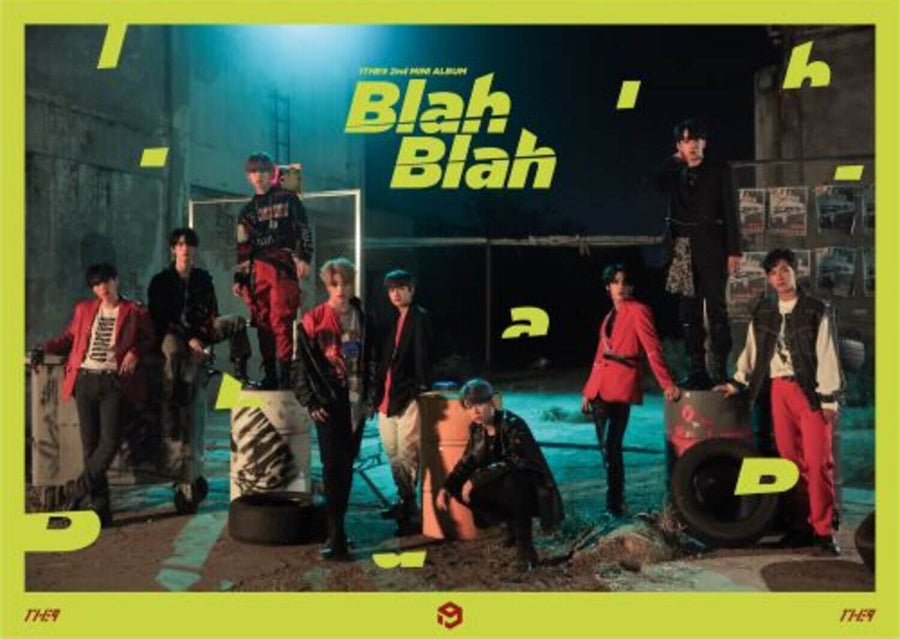 1The9 - 2nd Album [Blah Blah] - Kpop Album