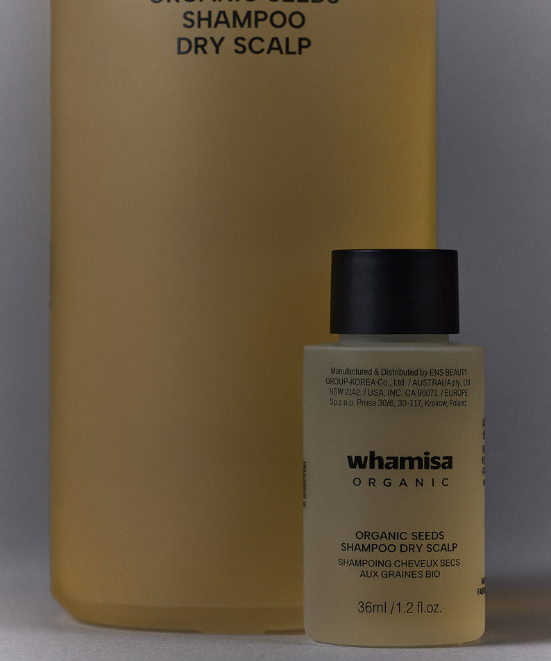 WHAMISA Organic Seeds Shampoo for Dry Scalp