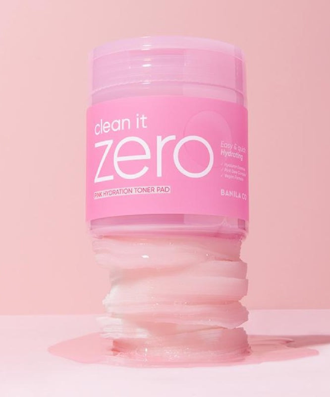 バニラコ クリーンイットゼロ ピンクハイドレーション トナーパッド 70枚 235ml
