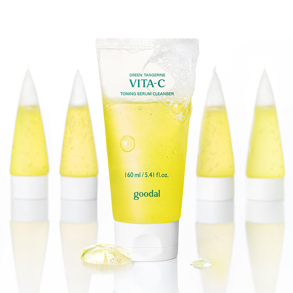 GOODAL Green Tangerine Vita C Toning Serum Cleanser