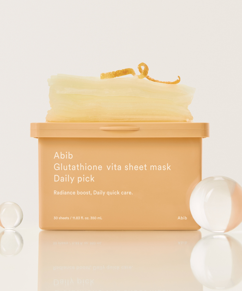 ABIB Daily Pick Glutathione Sheet Mask 30 Sheets