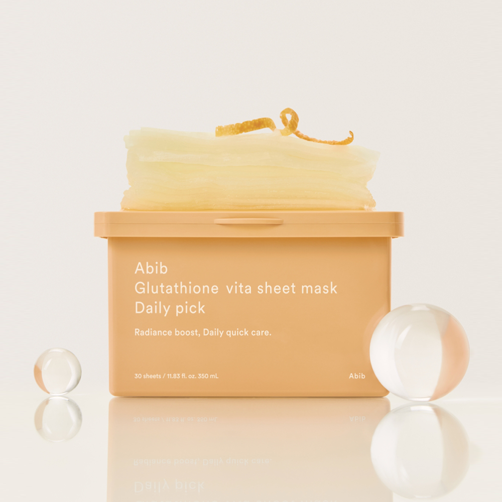 ABIB Daily Pick Glutathione Sheet Mask 30 Sheets Set of 2
