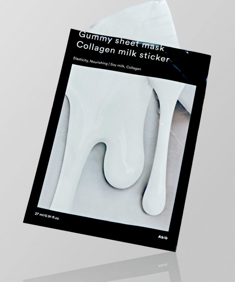 ABIB Gummy Sheet Mask Collagen Milk Sticker 1 Sheet