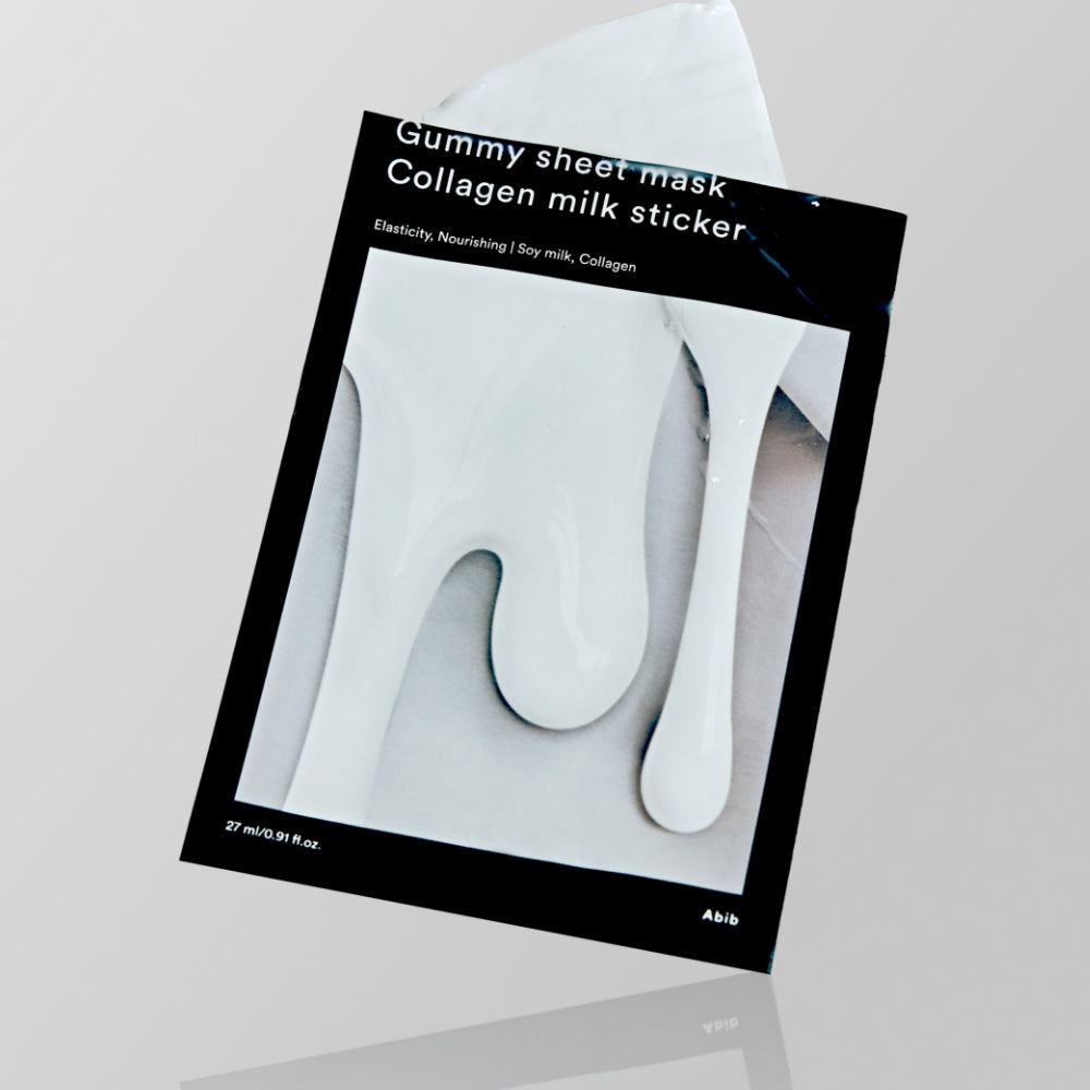 ABIB Gummy Sheet Mask Collagen Milk Sticker 1 Sheet