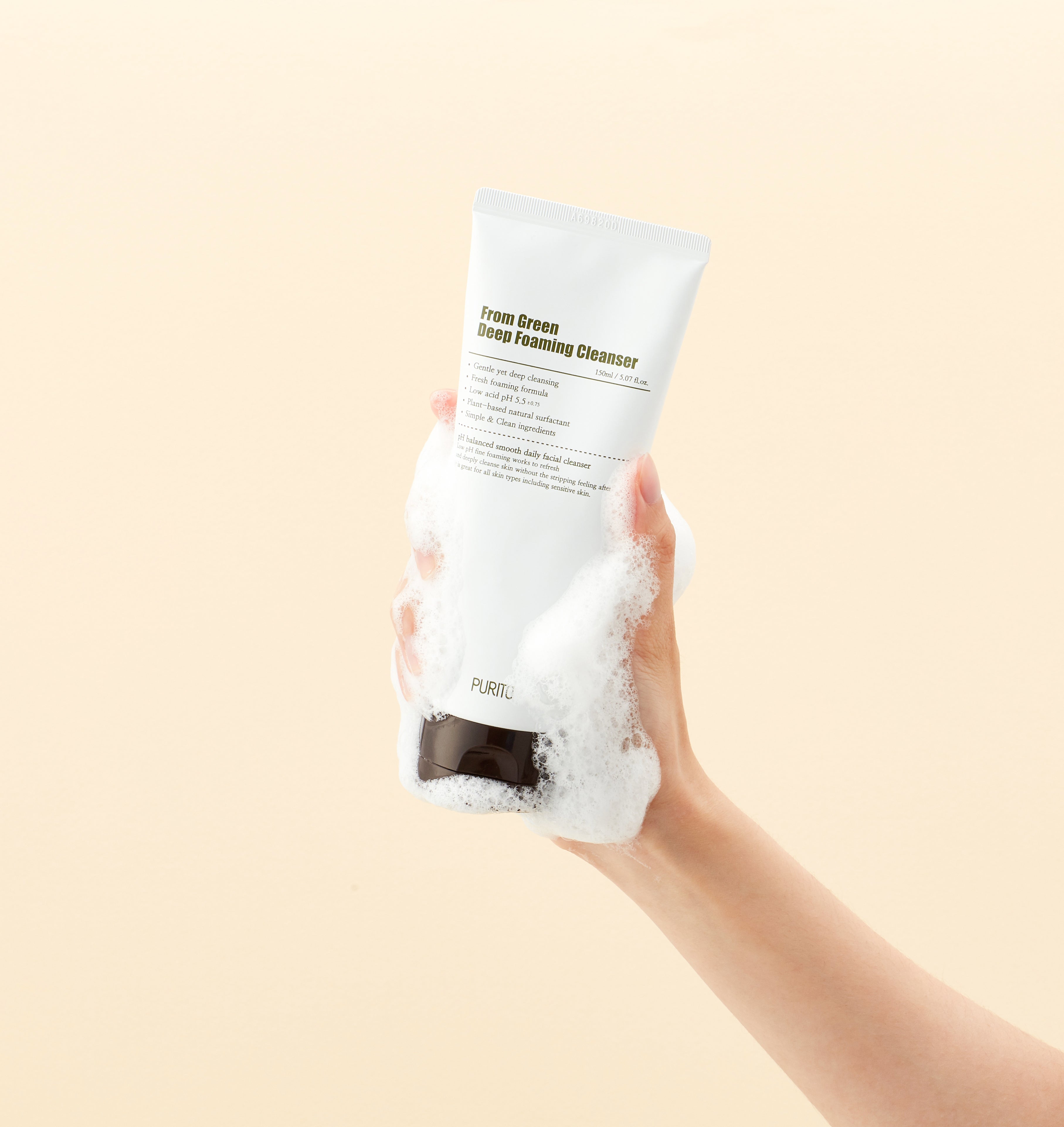 PURITO From Green Deep Foaming Cleanser