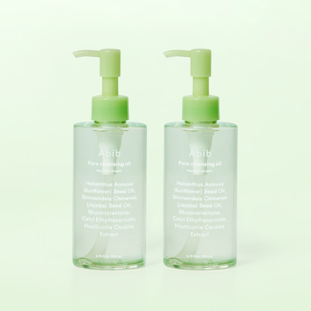 ABIB Pore Cleansing Oil Heartleaf Oil Wash 200ml Duo