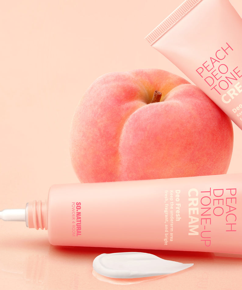 SO NATURAL Dry Underarm Peach Deo Tone Up Cream 50ml