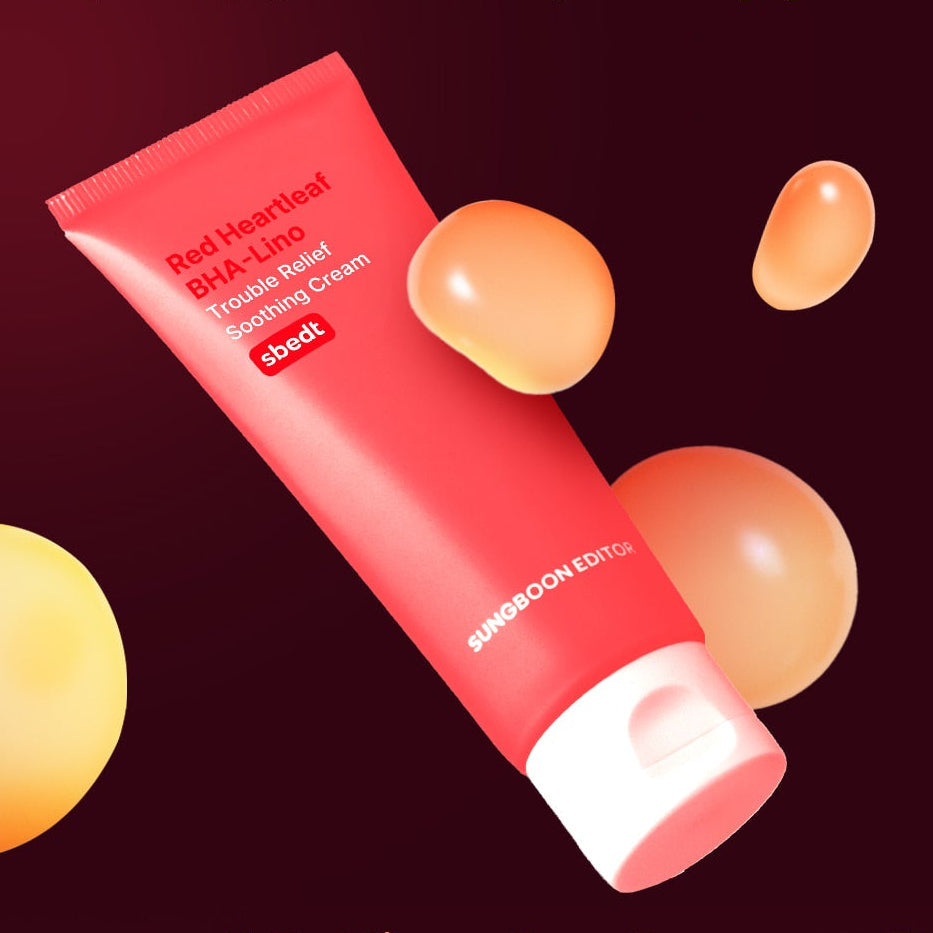 Sungboon Editor Red Aloe Vera Bha Reno Trouble Relief Soothing Cream 50ml