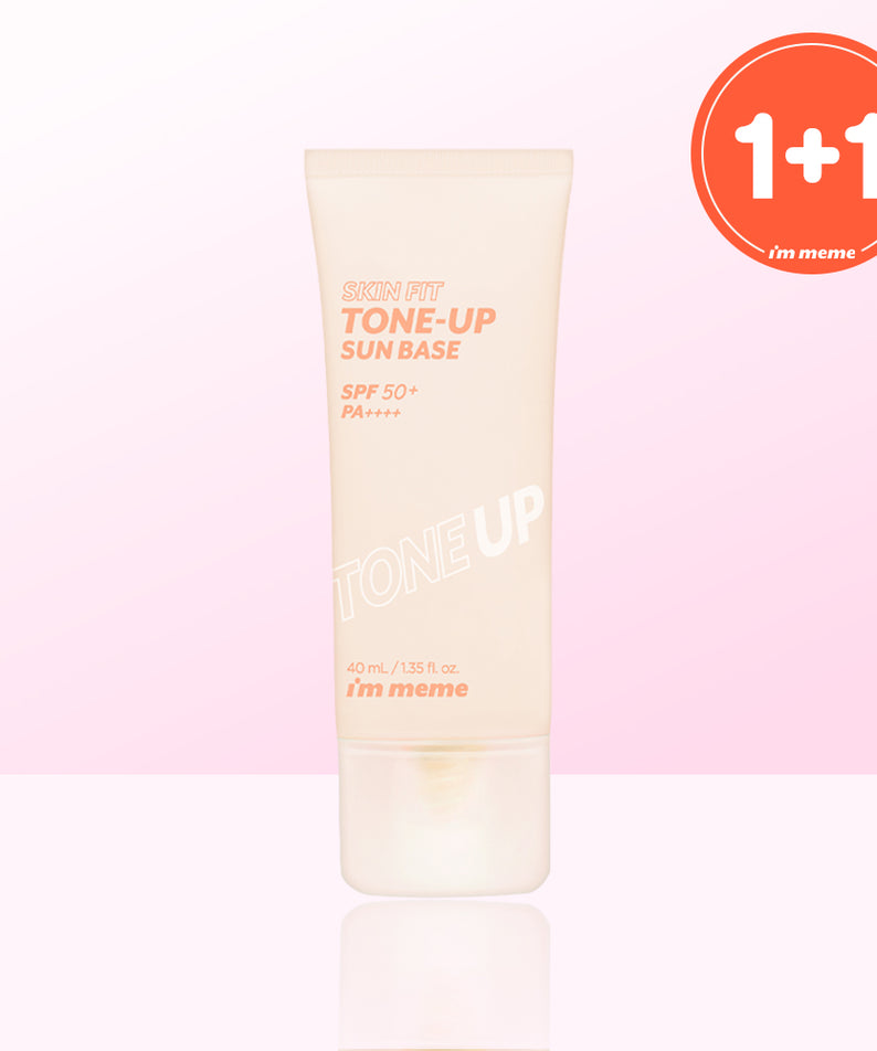 IM'MEME Skin Fit Tone-Up Sun Base 40ml SPF50+ (1+1 Duo)