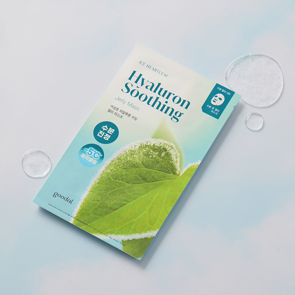 GOODAL Houttuynia Hyaluron Soothing Jelly Mask