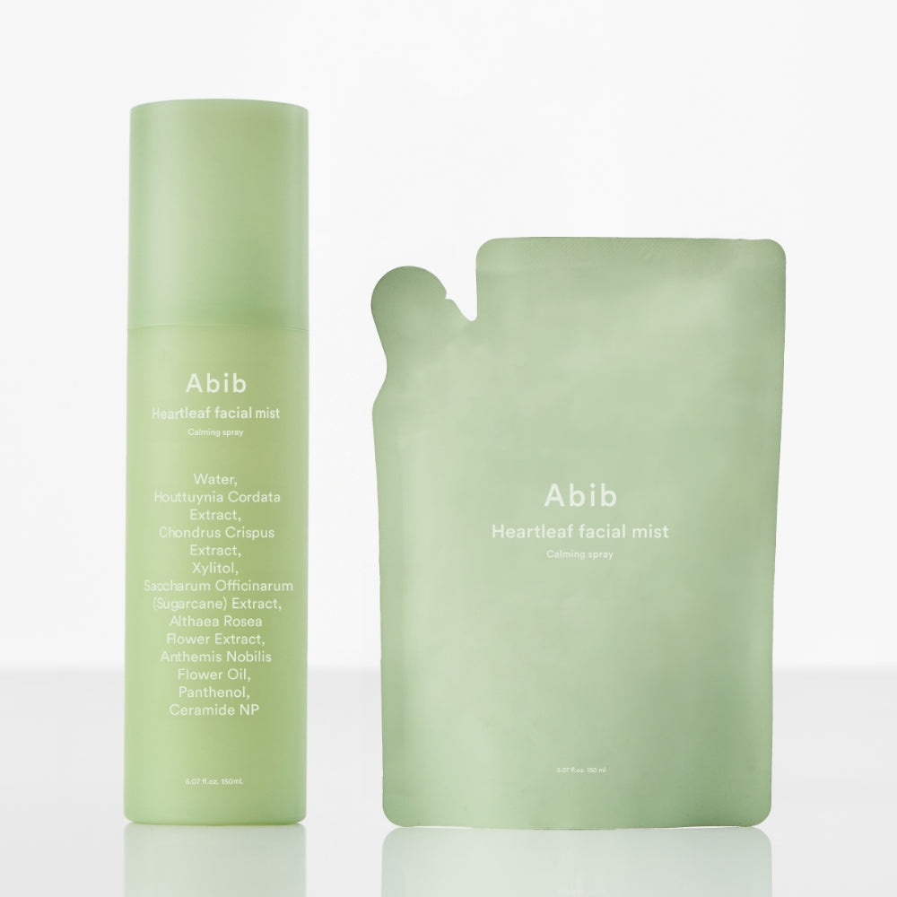 ABIB Heartleaf Facial Mist Calming Spray 150ml + Refill