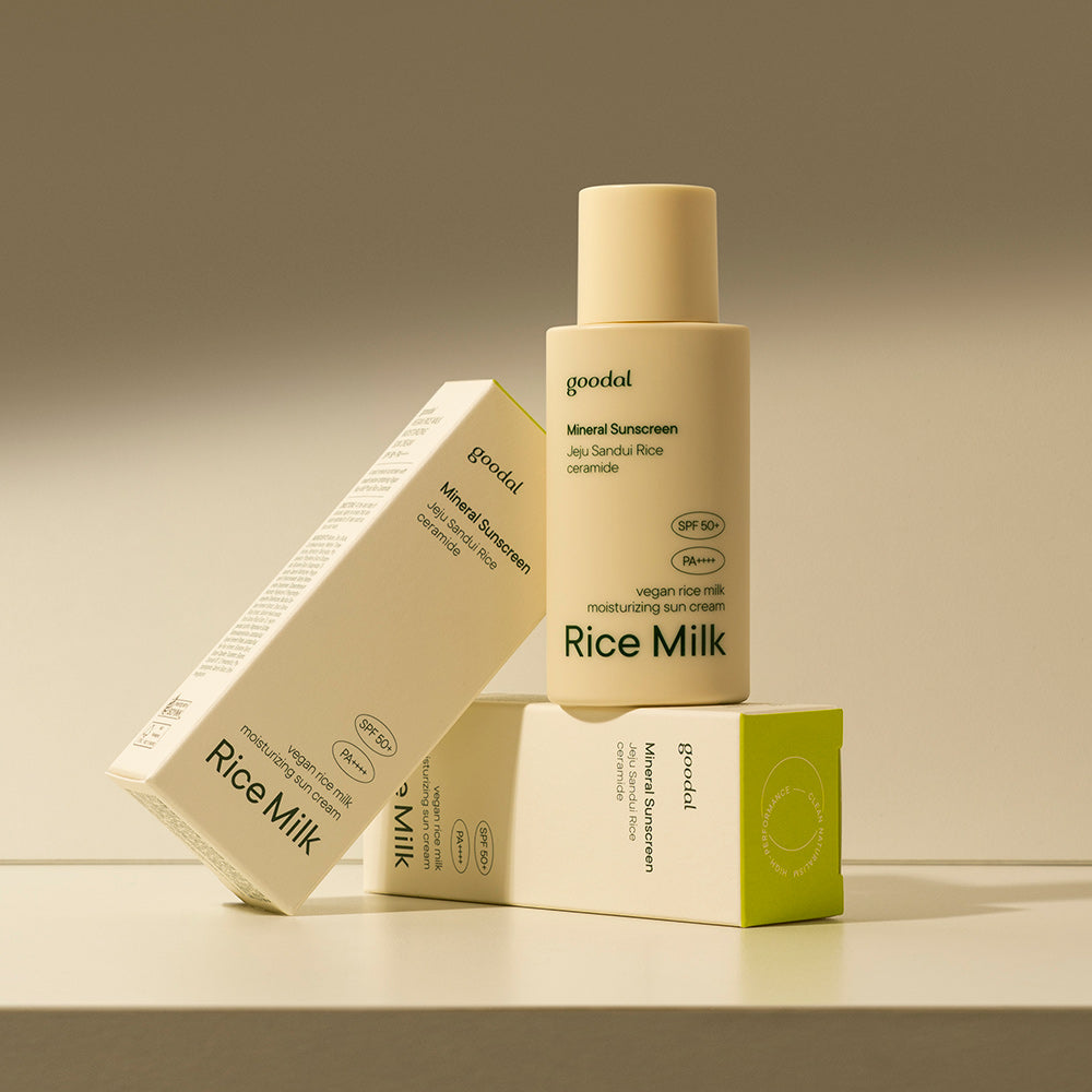 GOODAL Vegan Rice Milk Moisture Sun Cream