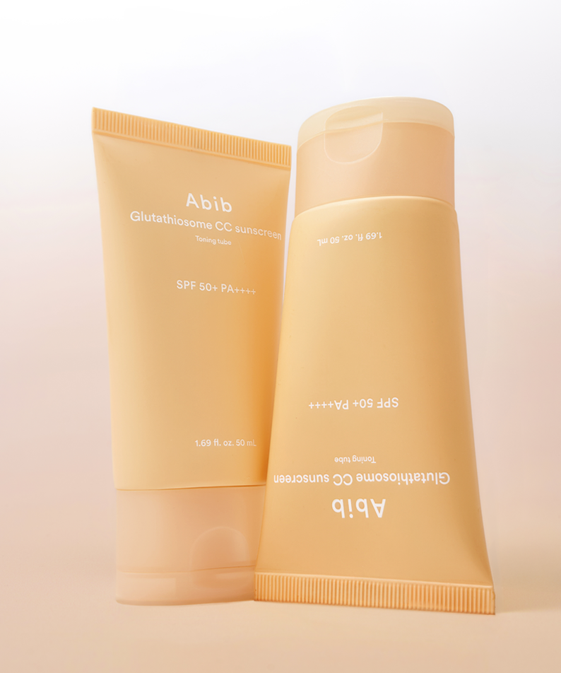 ABIB Glutathione CC Tone-Up Sunscreen Toning Tube SPF50+ PA++++ 50ml Duo