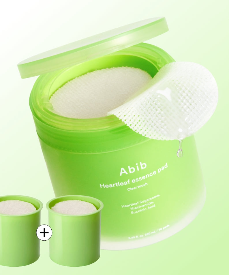 ABIB Heartleaf Spot Pad Clear Touch 210 Pads Refill x2