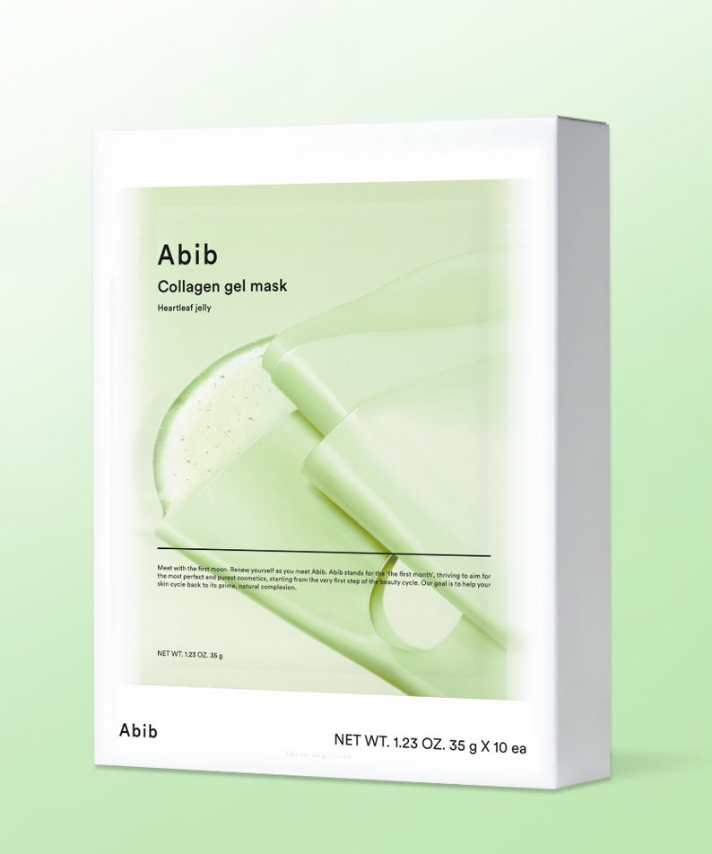 ABIB Collagen Gel Mask Heartleaf Jelly 10 Sheets