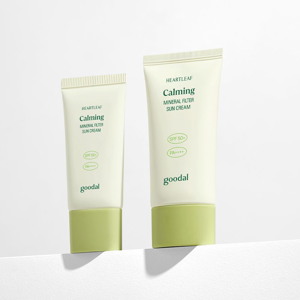 GOODAL Pure Houttuynia Soothing Mineral Sun Cream Set