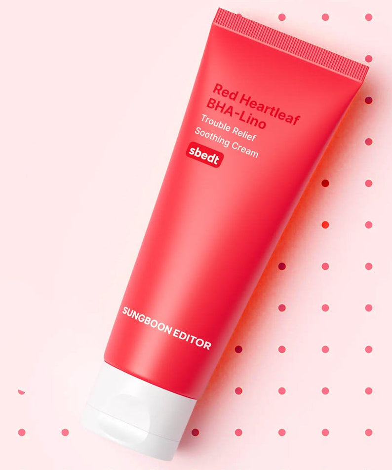 Sungboon Editor Red Aloe Vera Bha Reno Trouble Relief Soothing Cream 50ml