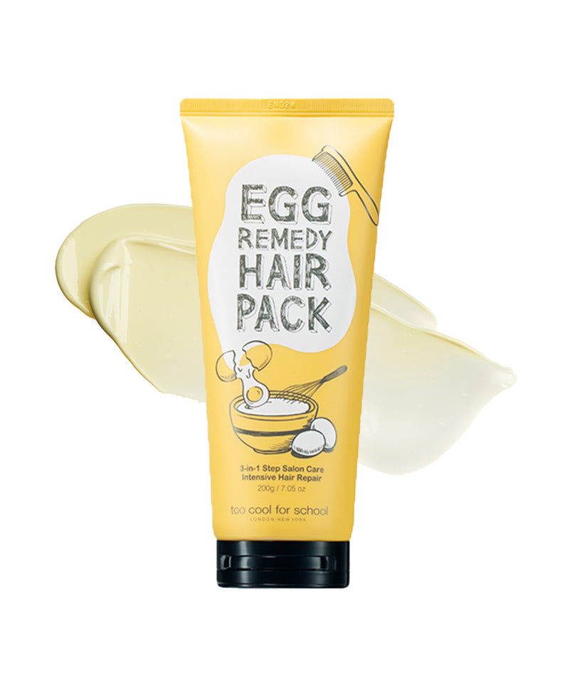 TOO COOL FOR SCHOOL Egg Remedy Hair Pack 200g (2 Pack)