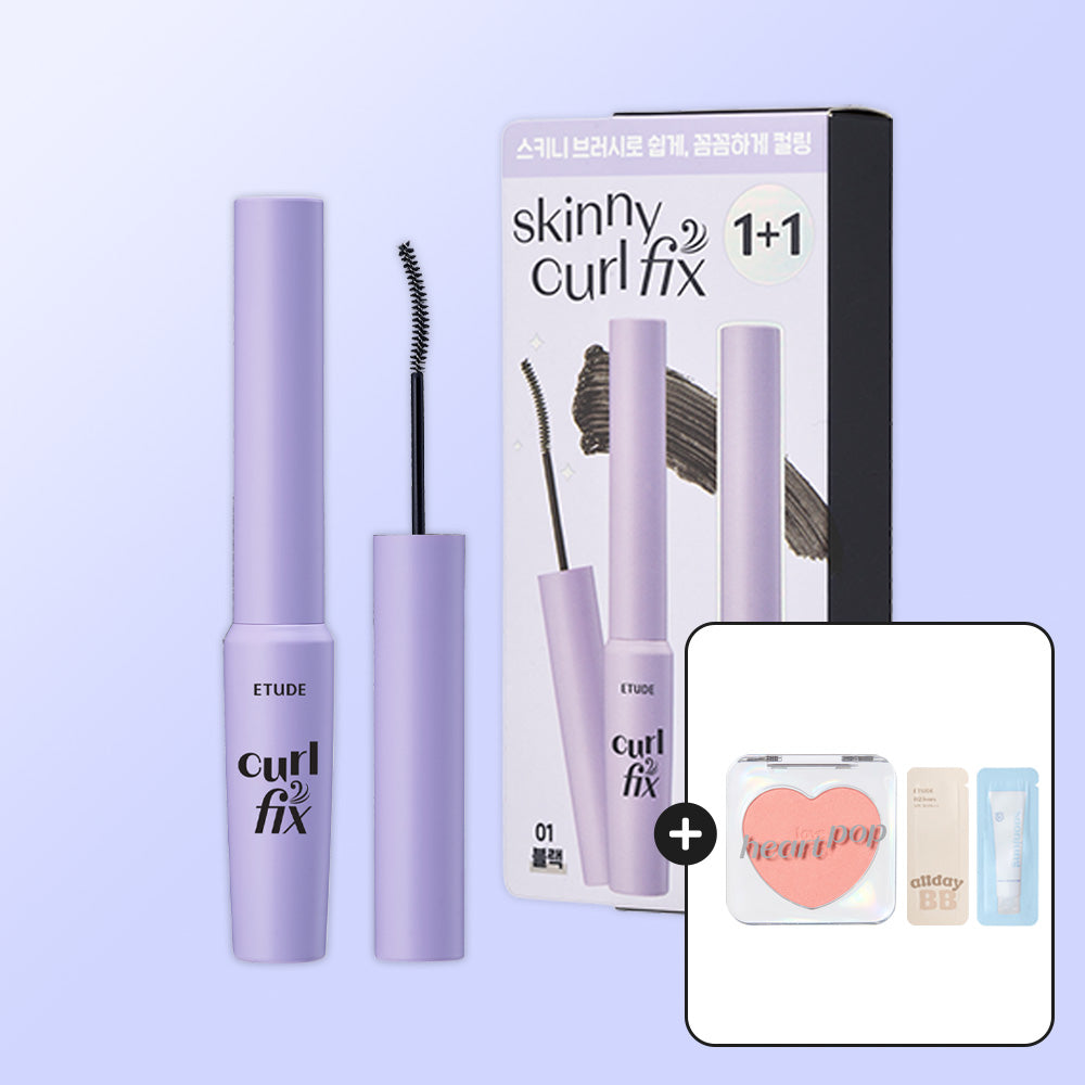 ETUDE Curl Fix Skinny Mascara [ Blusher Main ] 3g