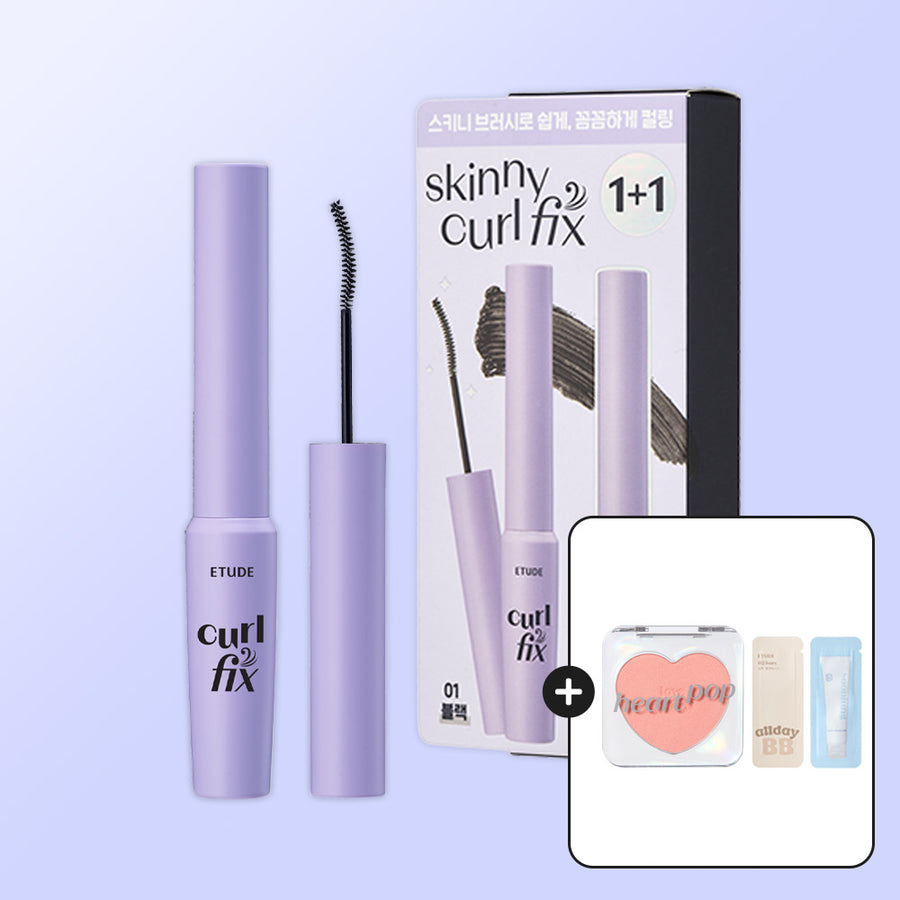 ETUDE Curl Fix Skinny Mascara [ Blusher Main ] 3g