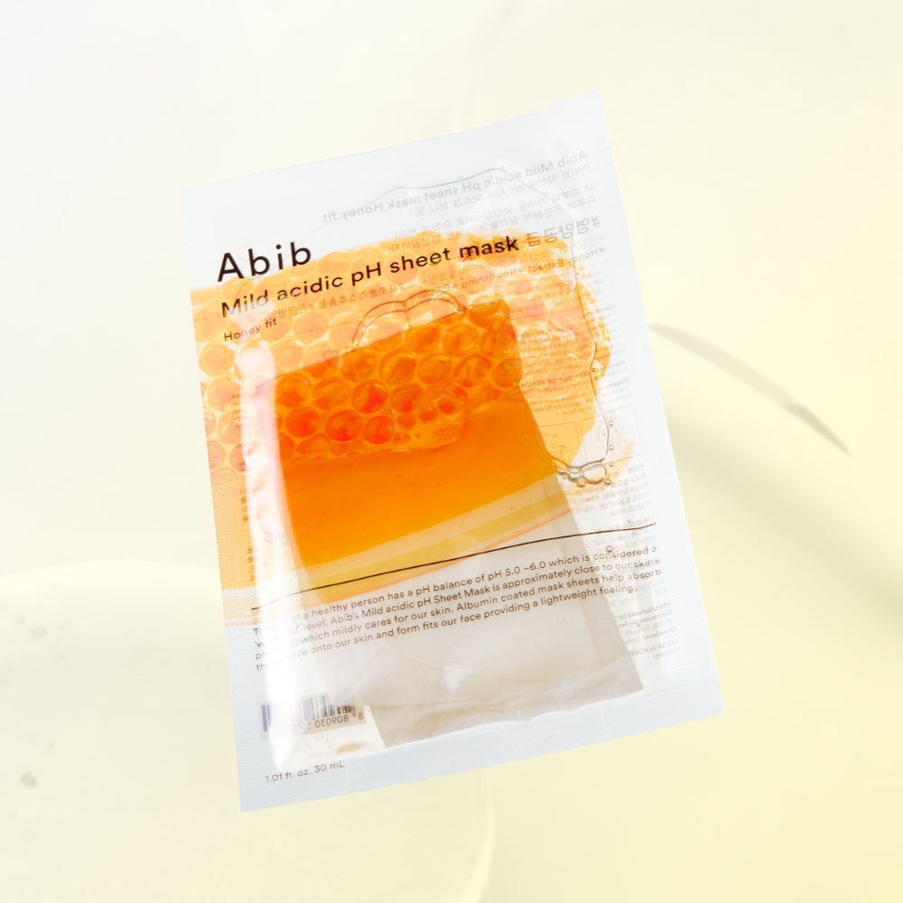 ABIB Mild Acidic pH Sheet Mask Honey Fit 1 Sheet