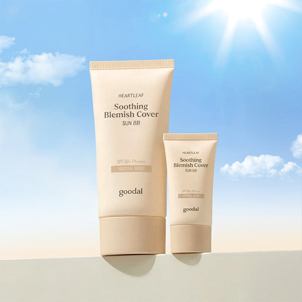 GOODAL Houttuynia Soothing Blemish Cover Sun BB Neutral Beige Set