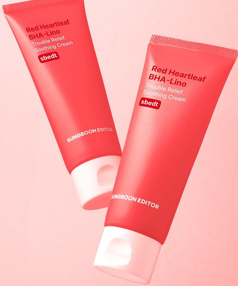 Sungboon Editor Red Aloe Vera Bha Reno Trouble Relief Soothing Cream 50ml