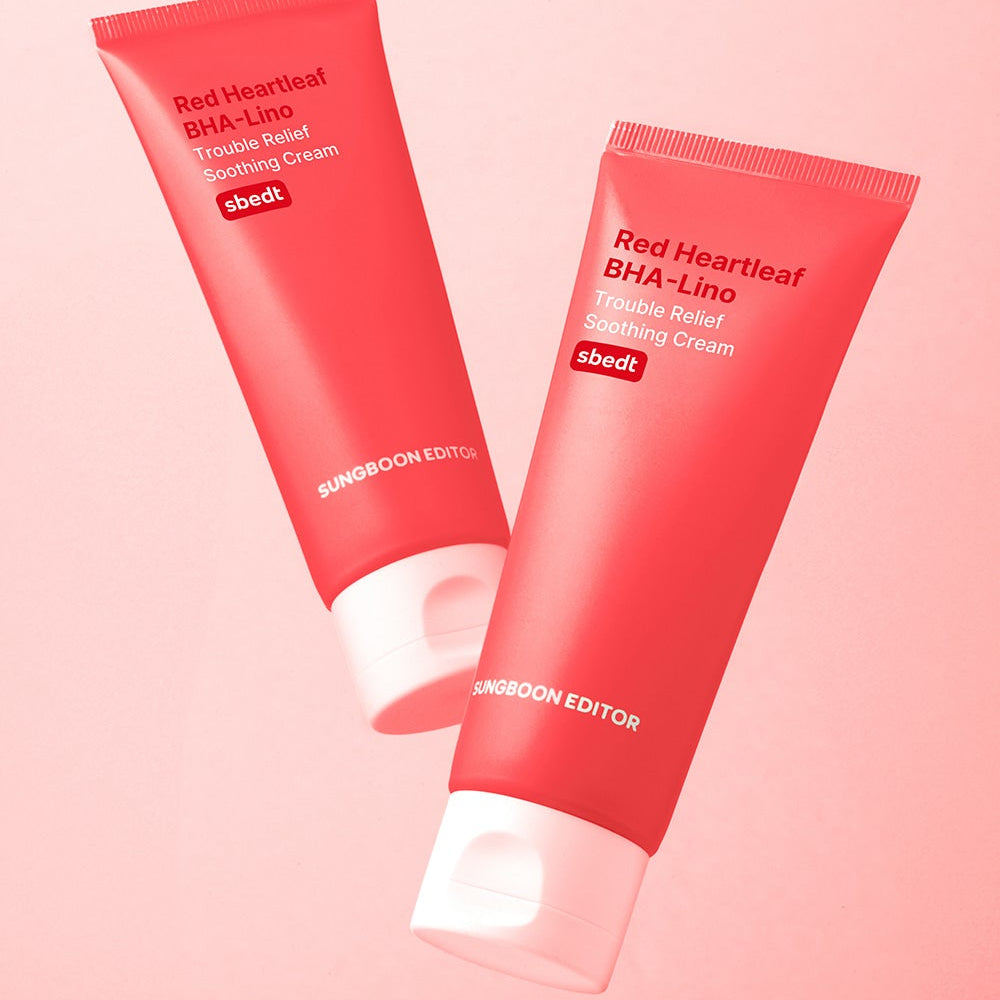 Sungboon Editor Red Aloe Vera Bha Reno Trouble Relief Soothing Cream 50ml