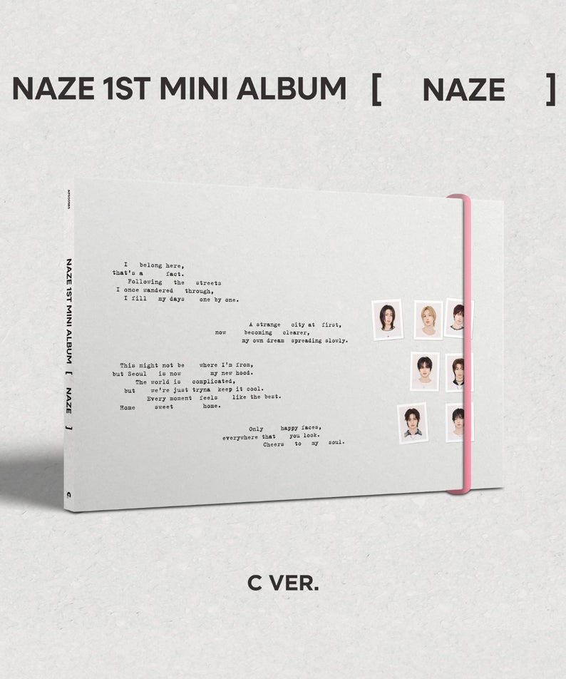 NAZE - 1ST MINI ALBUM [NAZE] (C Ver.) - Kpop Album Koolseoul