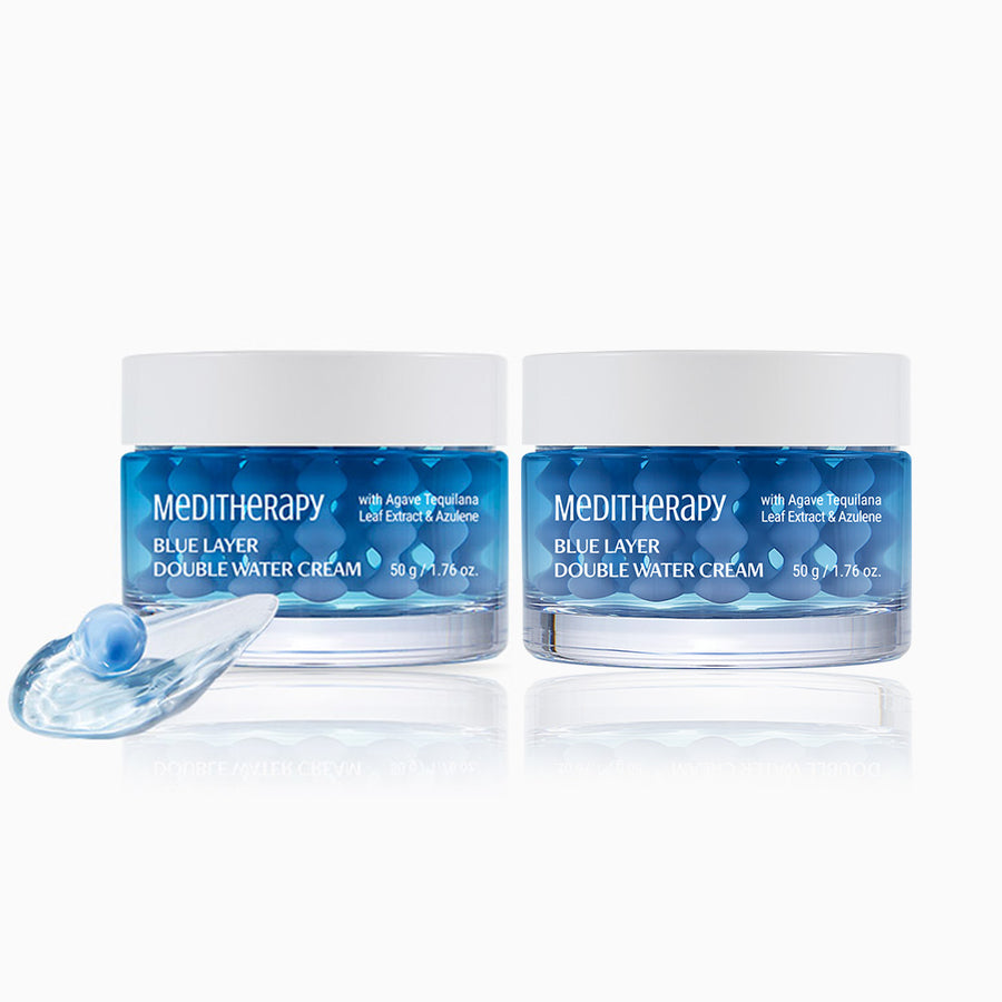 MEDITHERAPY Blue Layer Double Water Cream 50g Duo