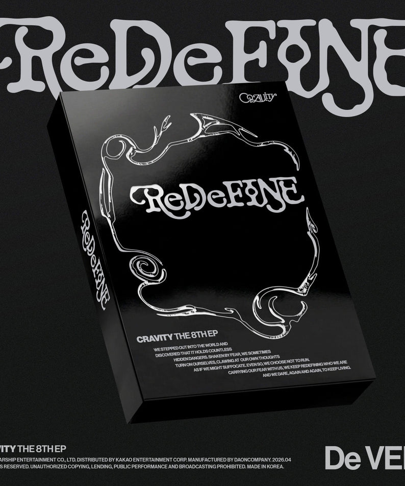CRAVITY - CRAVITY THE 8TH EP [ReDeFINE] (De VER.) (Limited) - Kpop Album Koolseoul
