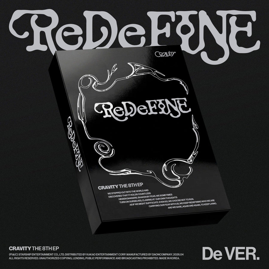 Cravity - Cravity The 8TH Ep [Redefine] (De Ver.) (Limited) - Album Kpop