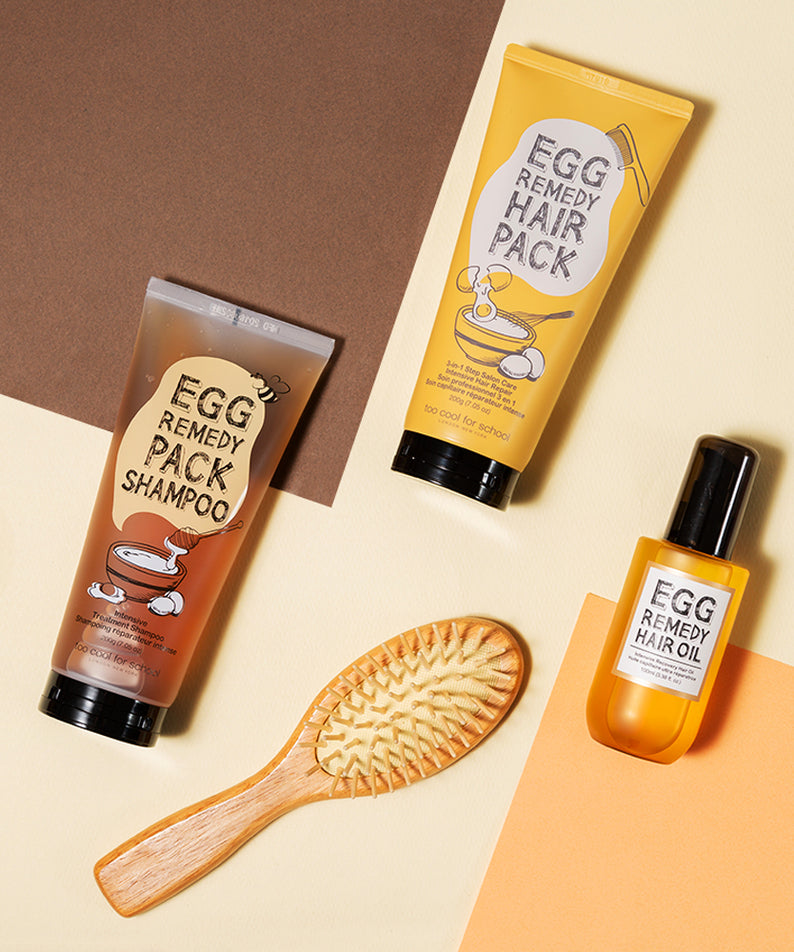 TOO COOL FOR SCHOOL Egg Remedy Hair Pack 200g (2 Pack)