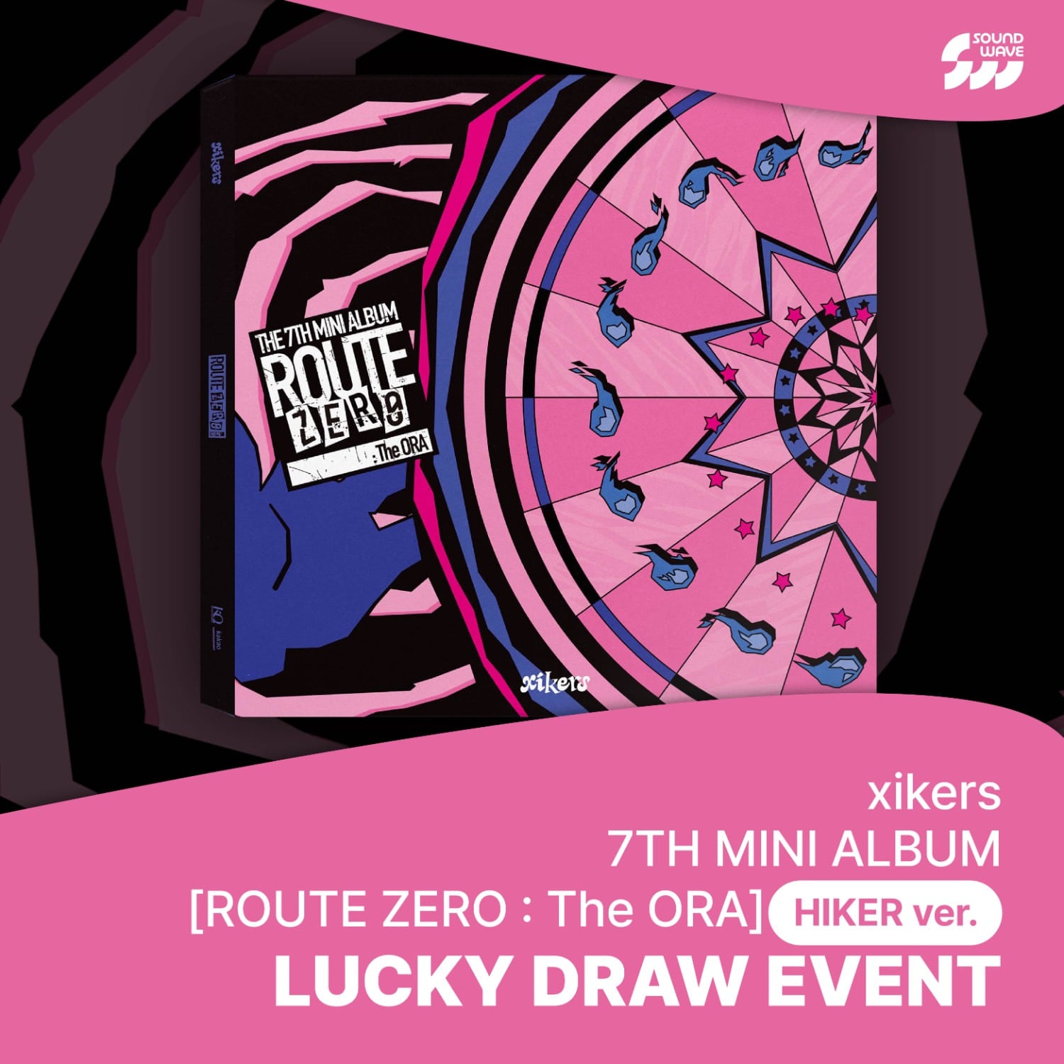 xikers - 7TH MINI ALBUM [ROUTE ZERO : The ORA] (HIKER ver.) - Kpop Album Koolseoul