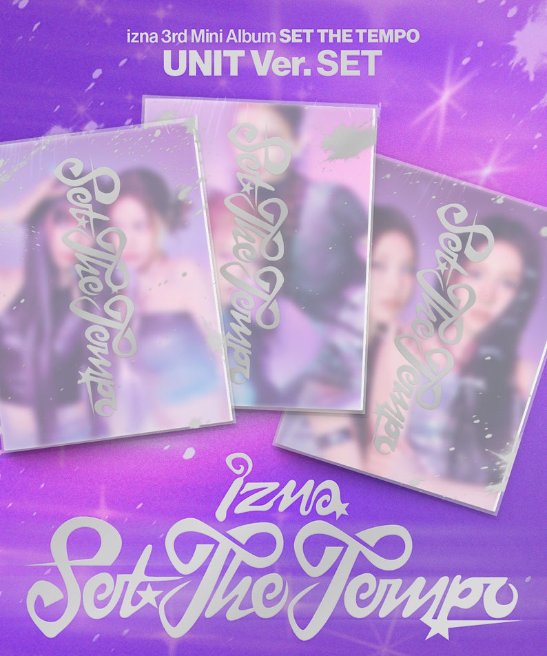 izna - [SET THE TEMPO] (POSTCARD Ver.) (Set of 3) - Kpop Album Koolseoul