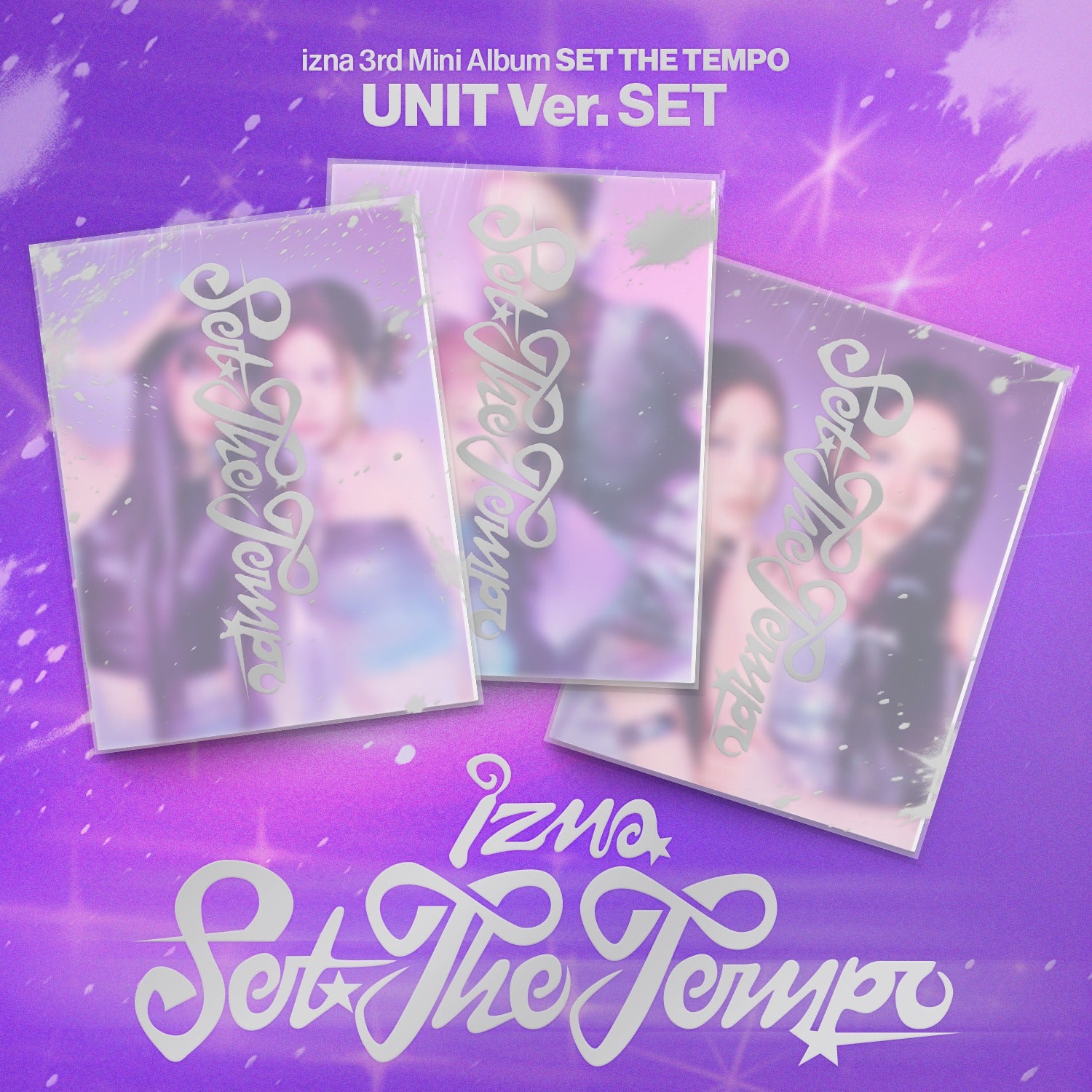 izna - [SET THE TEMPO] (POSTCARD Ver.) (Set of 3) - Kpop Album Koolseoul