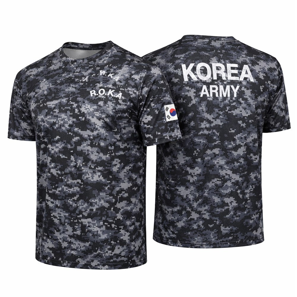 ASORT ROKA Korea Army T-shirt Military Grey