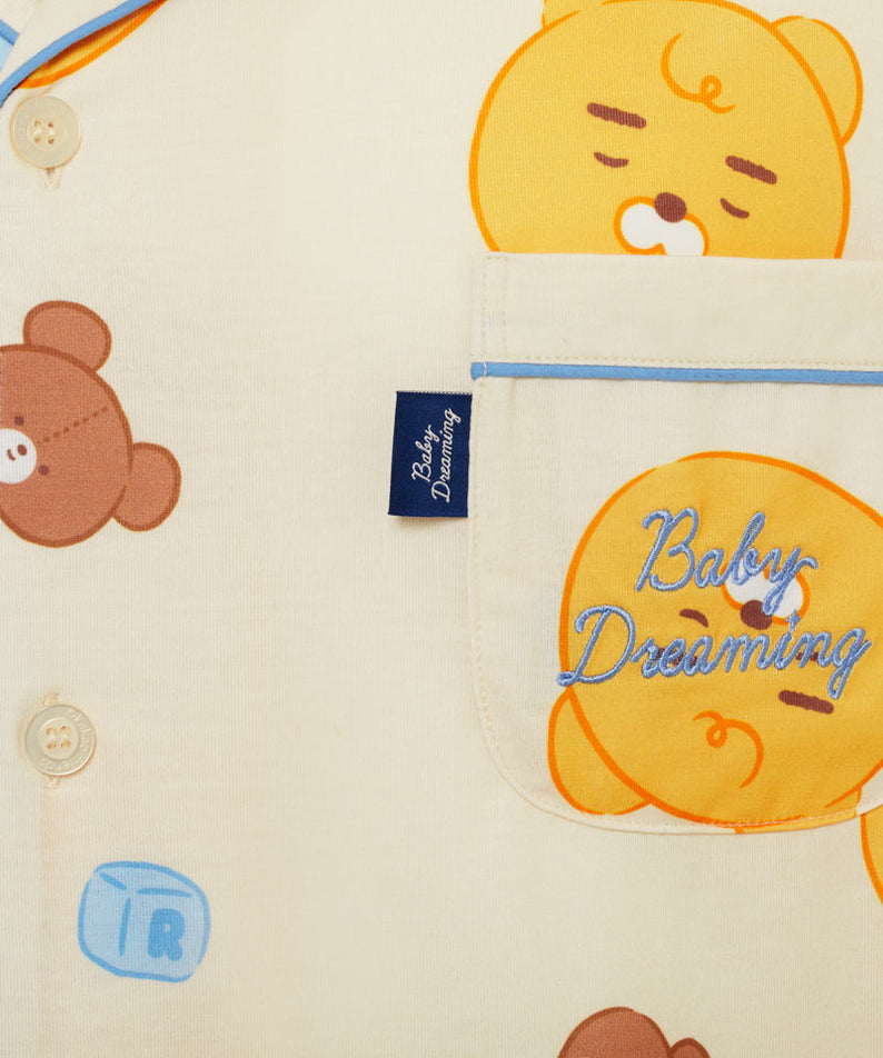 Baby Large Pajamas Homme Ryan - Authentic Kakao Friends from Korea | Koolseoul