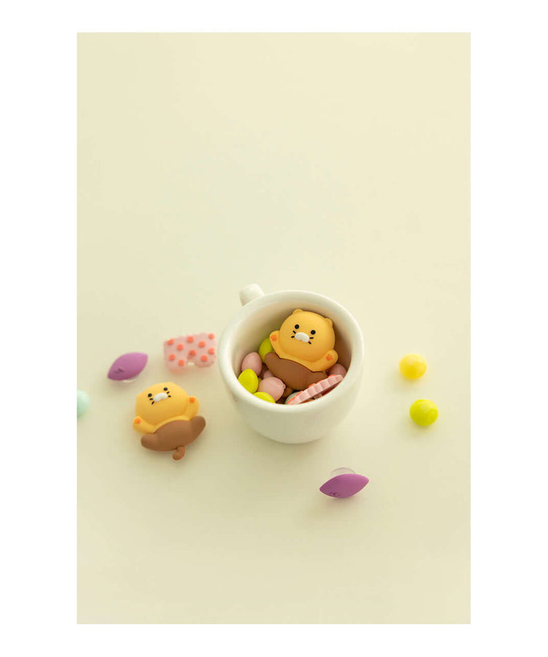 Kakao Friends Chunsik Silicone Charms Set Set
