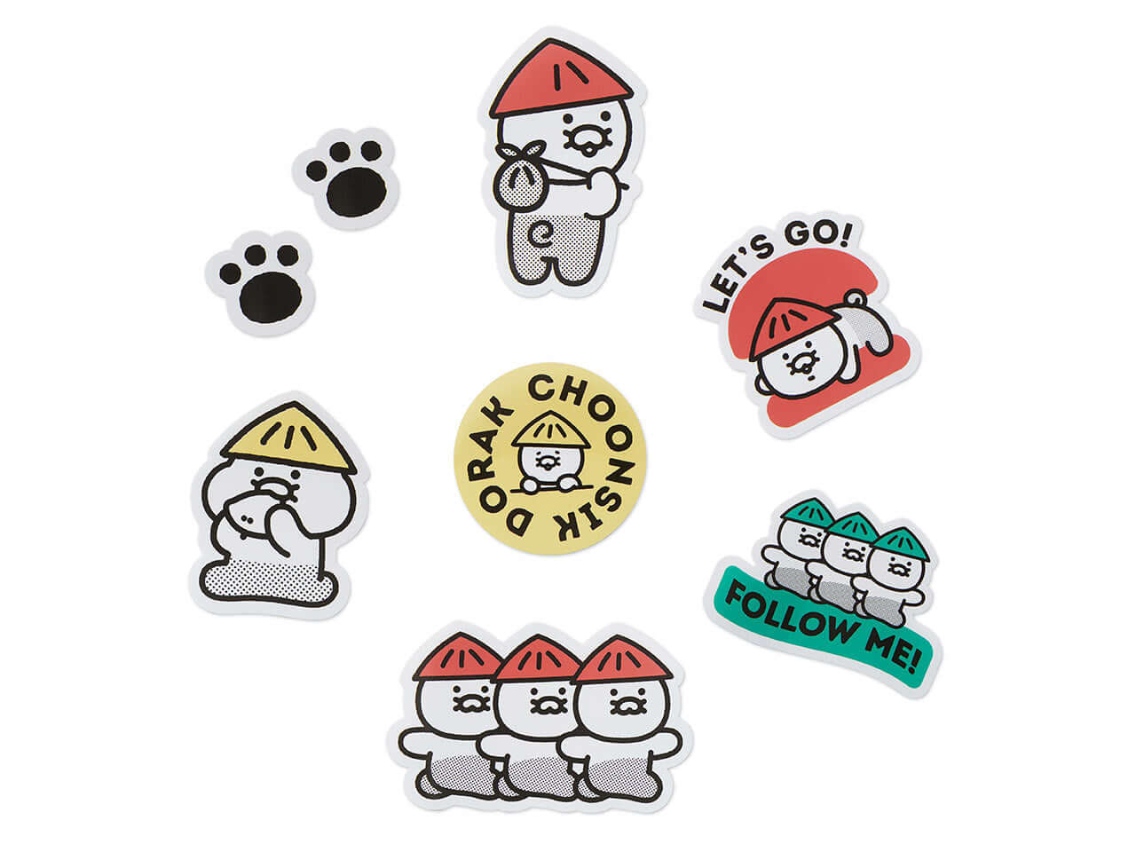 Kakao Friends Friends Deco Stickers