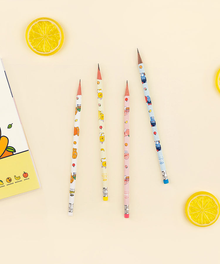 Kakao Friends Little Apeach Pencil Set Set