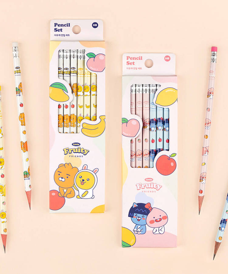 Kakao Friends Little Ryan Pencil Set Set