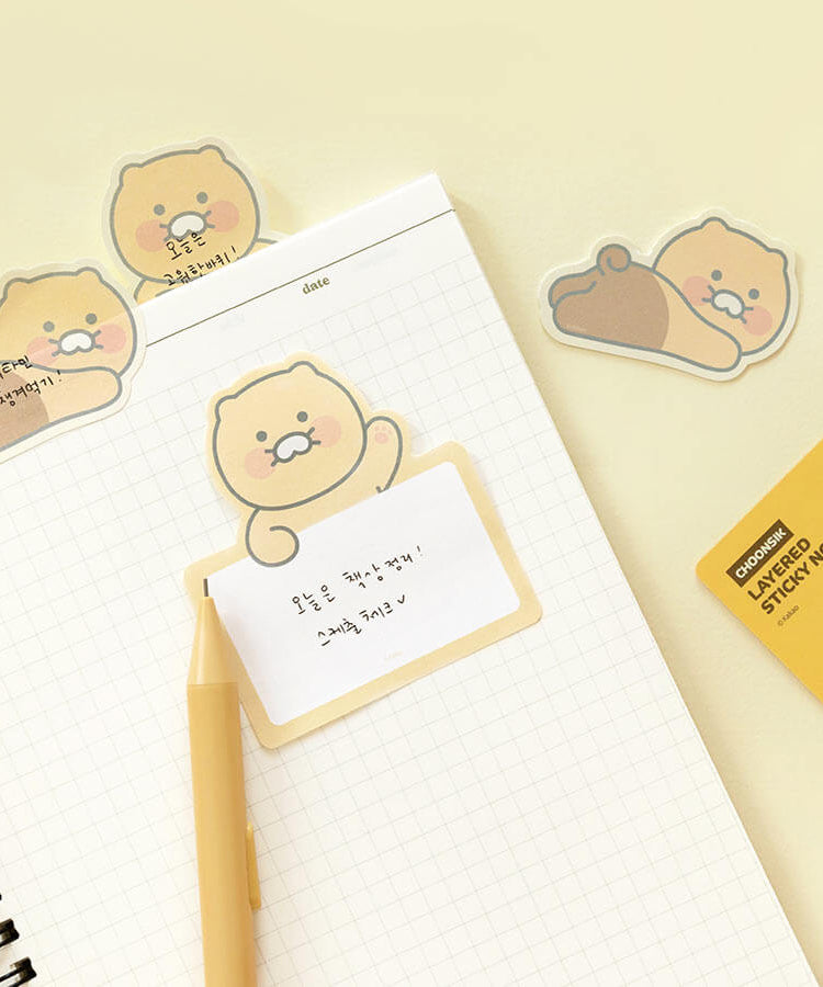 Kakao Friends Chunsik Sticky Notes